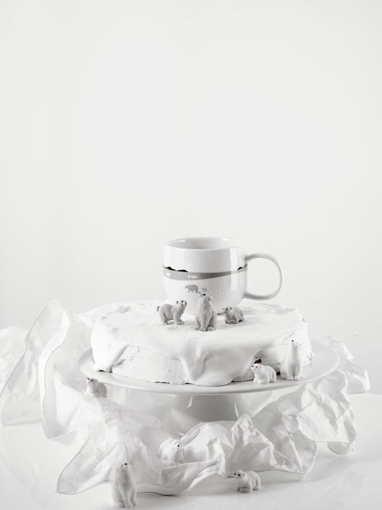 Mugs - JOY Snow Tracks Mugs and Mugs - ASA SELECTION