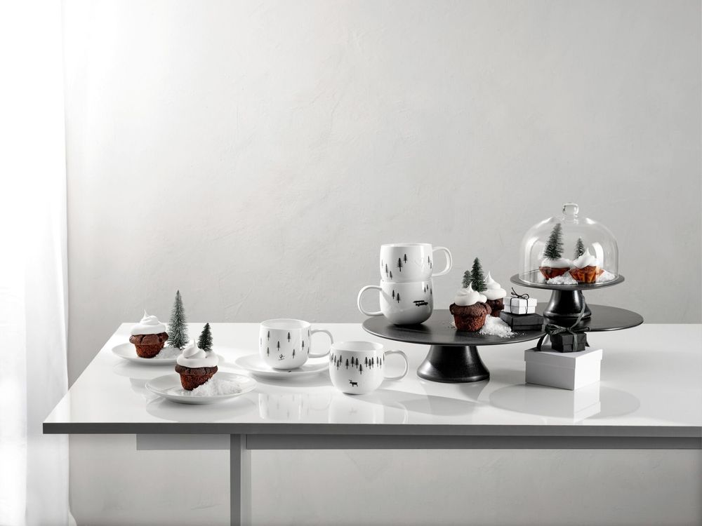 Mugs - JOY Snow Tracks Mugs and Mugs - ASA SELECTION