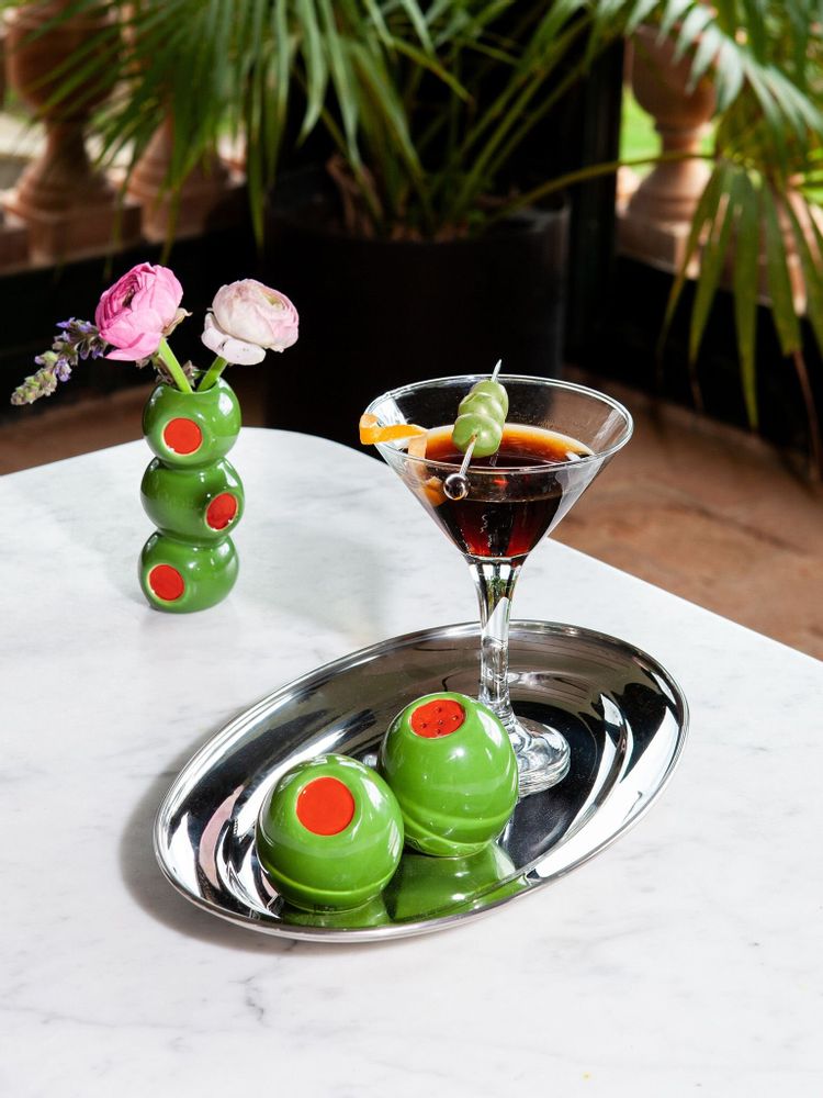 Ustensiles de cuisine - DOIY Olive Salt & Pepper Shakers - THE WOW EFFECT COMPANY