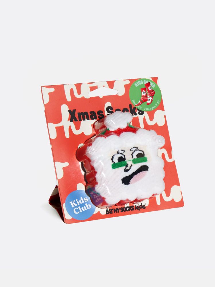 Socks - Eat My Socks Kids, Xmas, Santa - THE WOW EFFECT COMPANY
