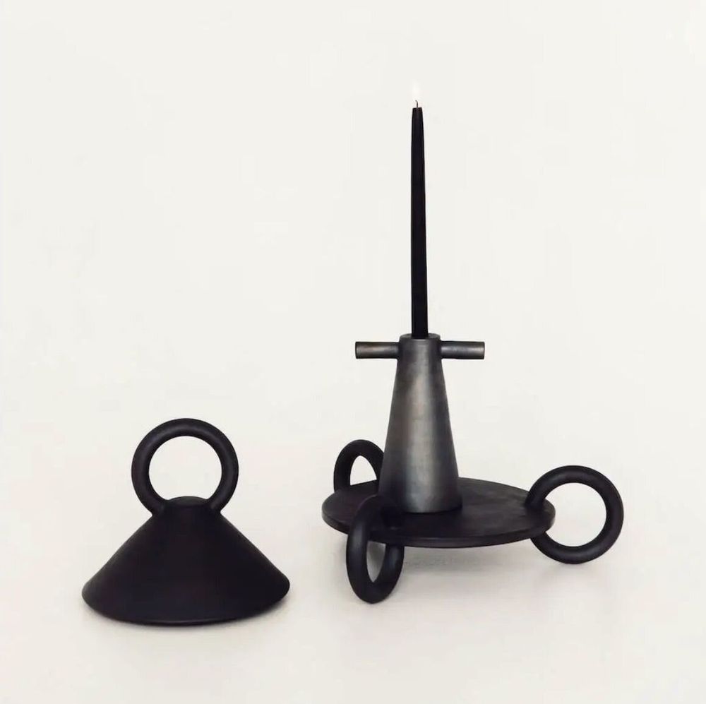 Céramique - Petit bougeoir Guculia.Tini - GALERIE SANA MOREAU