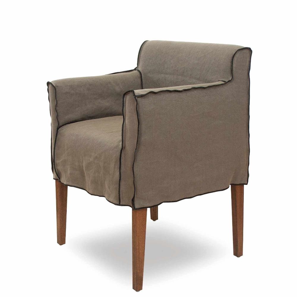 Chairs for hospitalities & contracts - Oga Arm Cover | Removable cover Chair - CREARTE COLLECTIONS