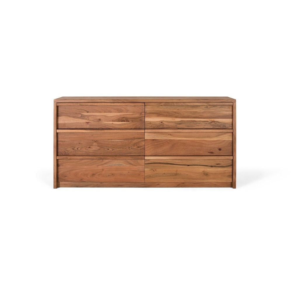 Buffets - Buffet en bois d'acacia teinte naturelle - GINER Y COLOMER