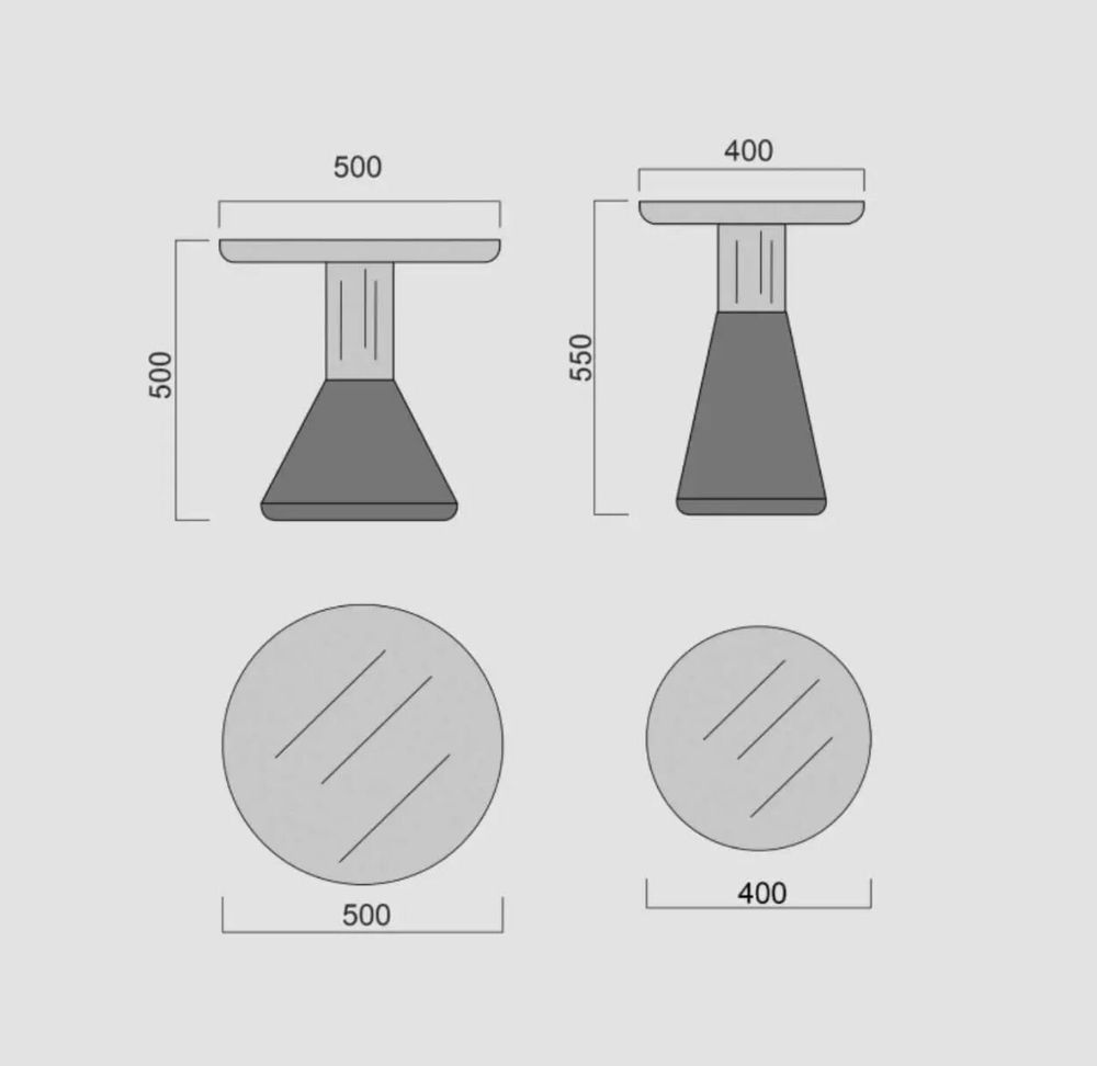 Tables basses - Table basse Stupa S - GALERIE SANA MOREAU