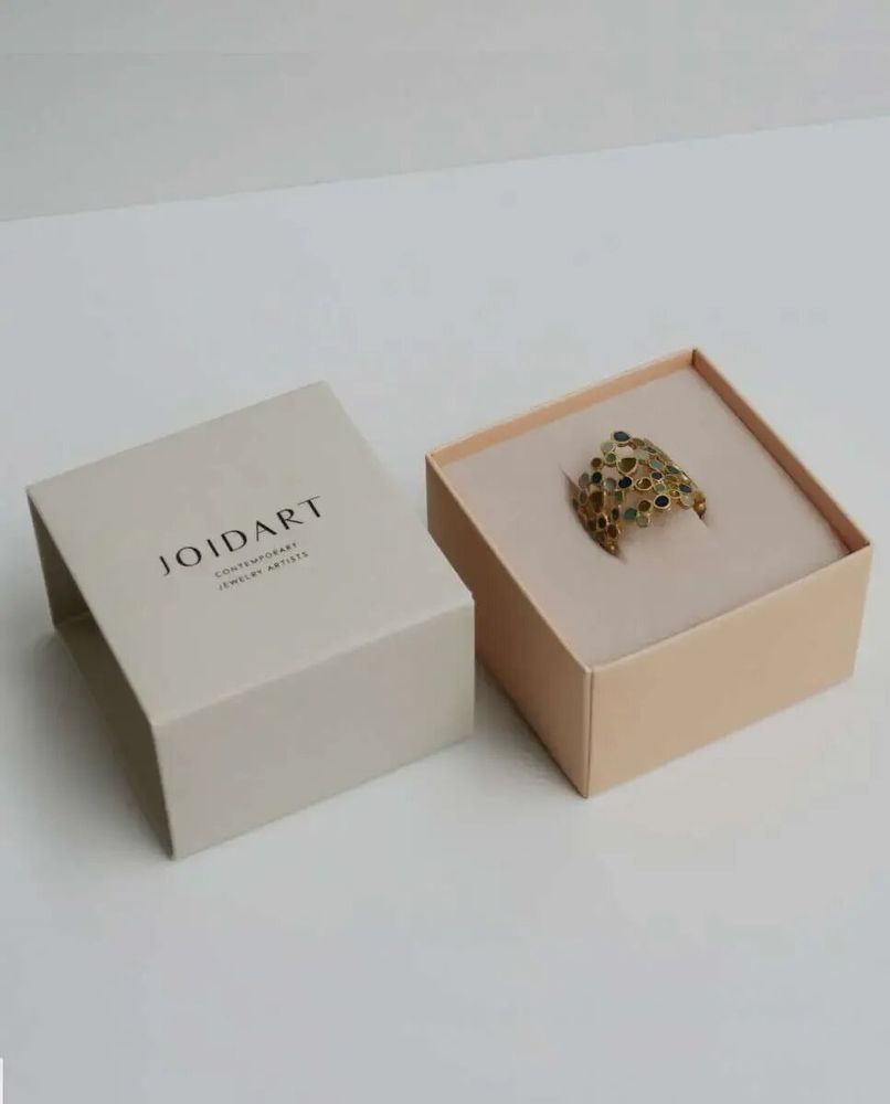 Bijoux - BAGUE DORÉE CANDY COLOURS - JOIDART