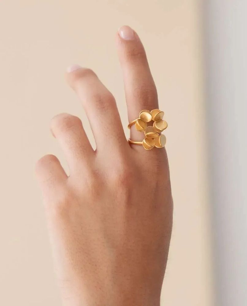 Bijoux - BAGUE DORÉE ARAI - JOIDART