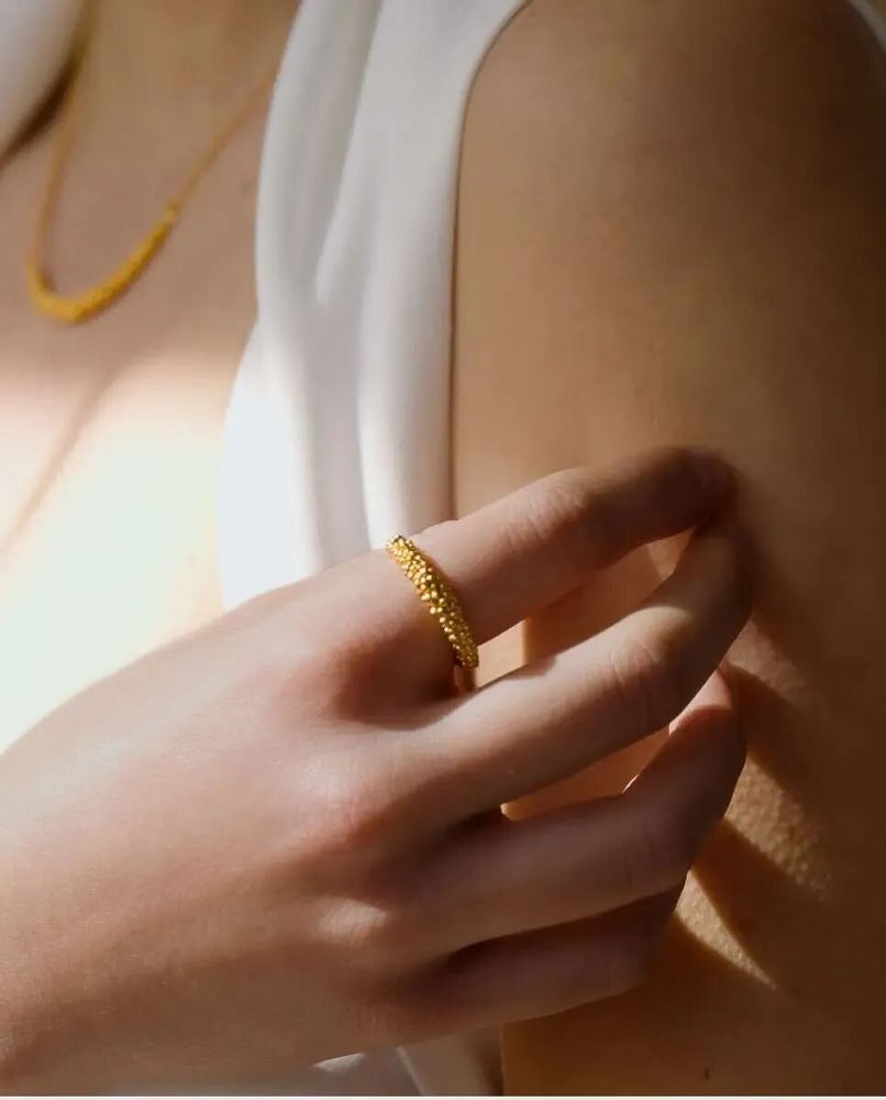 Jewelry - GOLDEN RING STARDUST - JOIDART