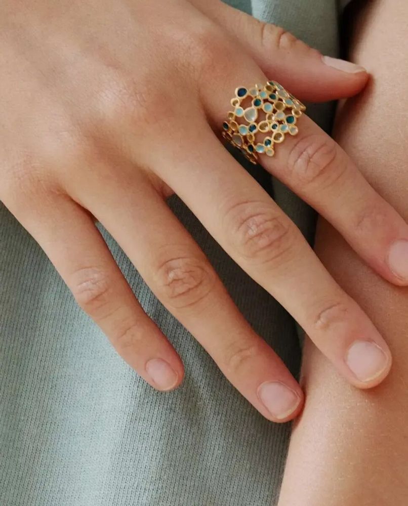 Bijoux - BAGUE DORÉE CANDY MOON - JOIDART