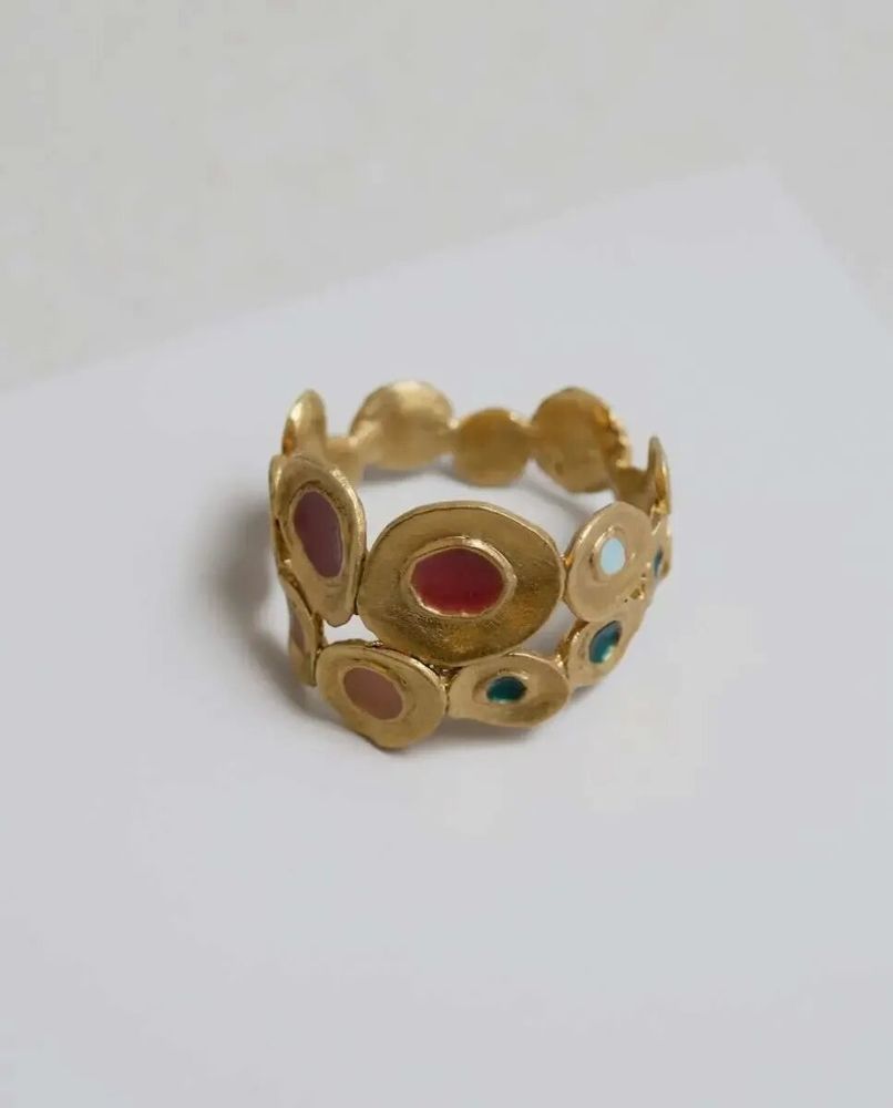Jewelry - GOLDEN RING FAVORITA COLORS - JOIDART