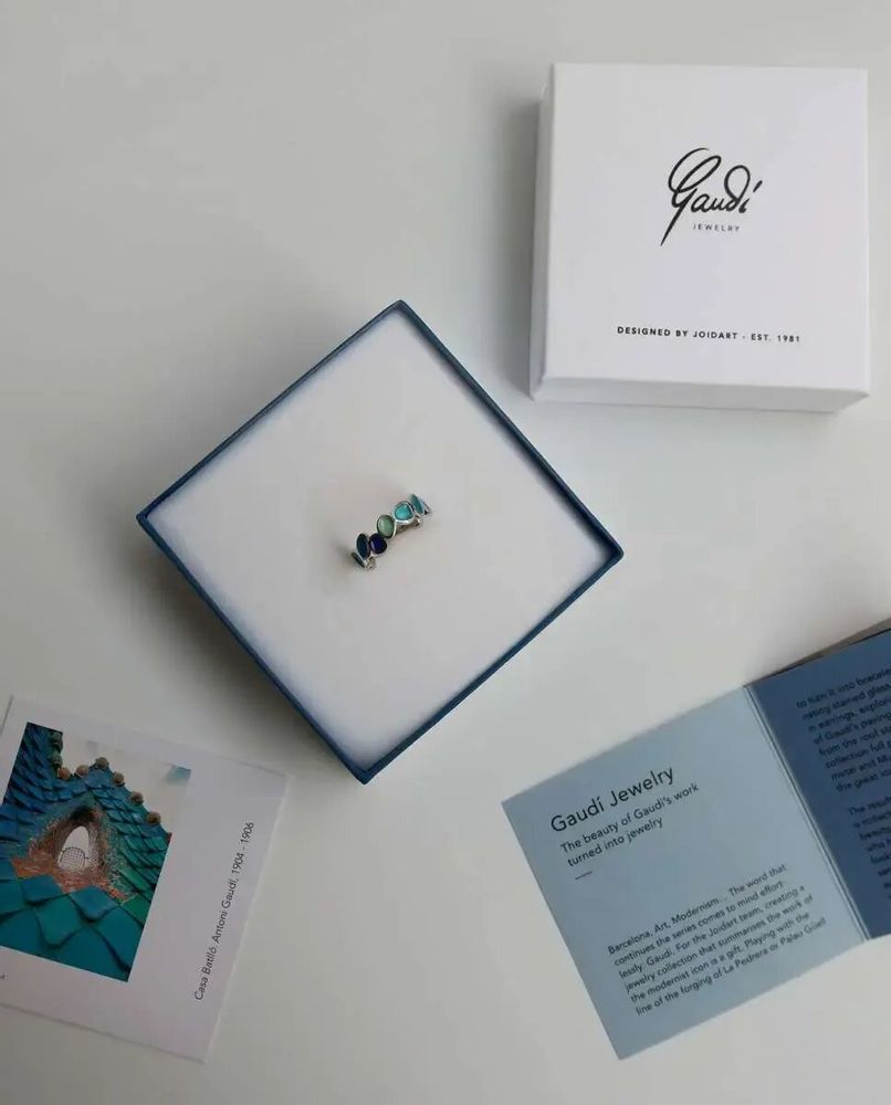 Jewelry - SILVER RING GAUDÍ JEWELRY FRUITS - JOIDART