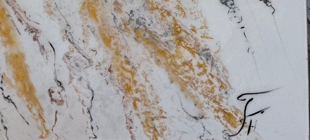Paintings - "Golden wings" acrylic painting epoxy resin finish - TURIK&ART (KSENIIA TURIK)