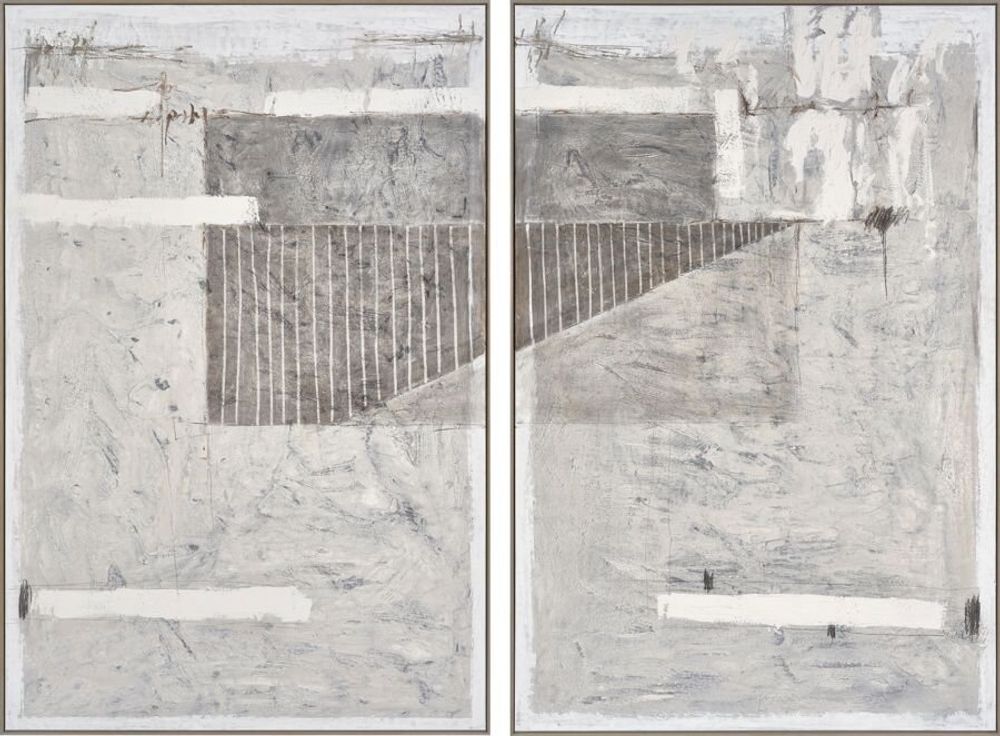 Services - 'Diptyque Efeso' - Œuvre Originale - 200x150 cm - PERSPECTIVA 10
