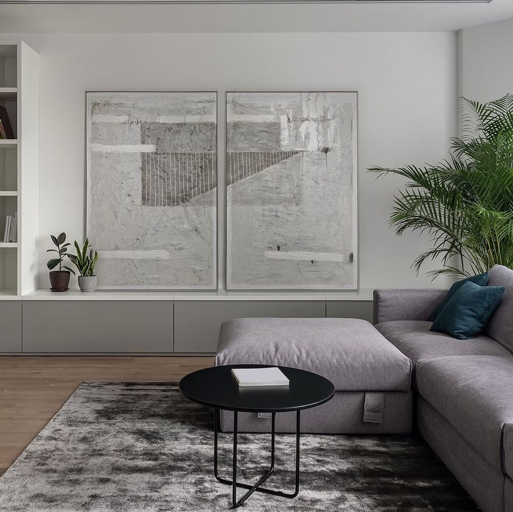 Services - 'Diptyque Efeso' - Œuvre Originale - 200x150 cm - PERSPECTIVA 10