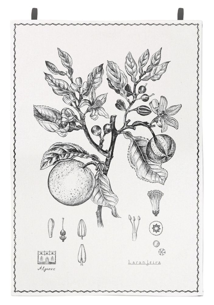 Linge d'office - Laranjeira / Oranger - Linge de cuisine - LUZ EDITIONS