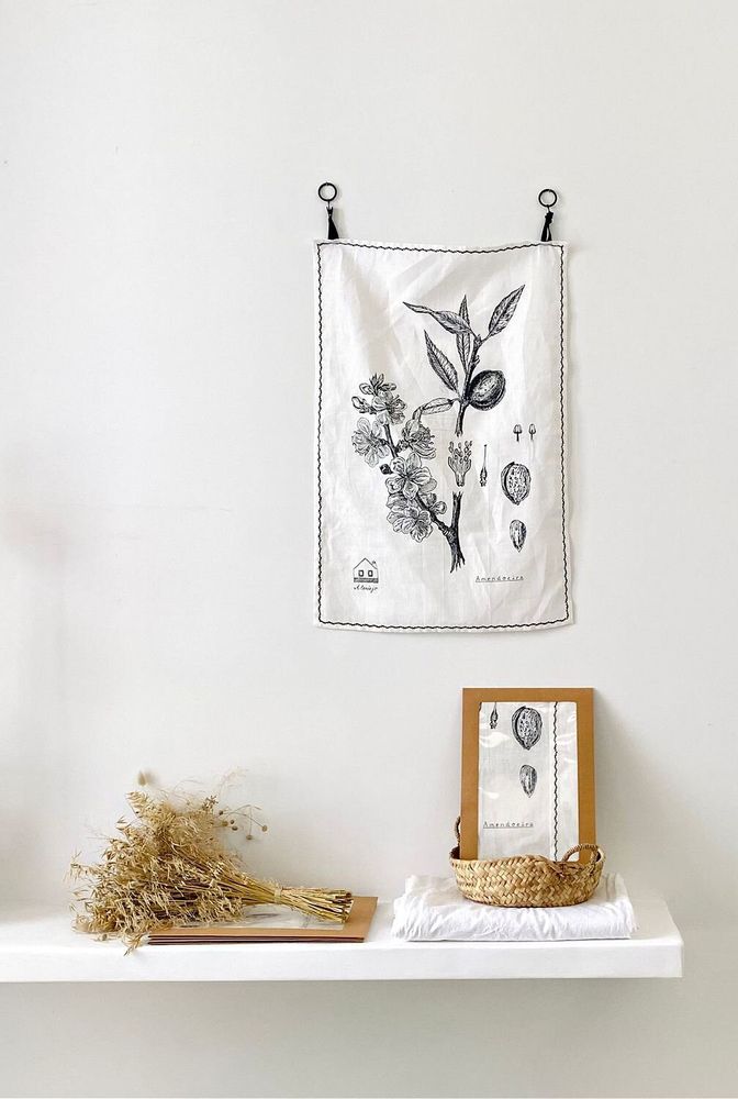 Linge d'office - Amendoeira / Amendier - Linge de cuisine - LUZ EDITIONS