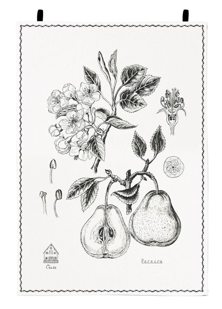 Linge d'office - Pereira / Poirier - Linge de cuisine - LUZ EDITIONS