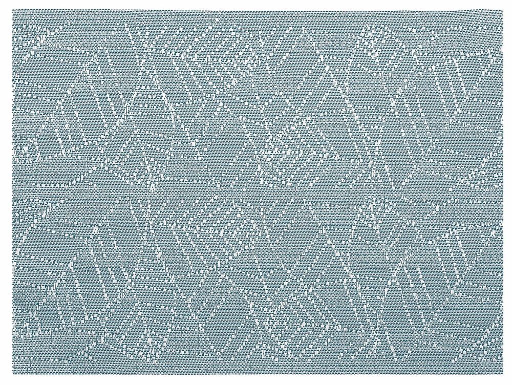 Nappes - Set de table Gena Paon 33 x 45 - MAISON VIVARAISE - SDE VIVARAISE WINKLER