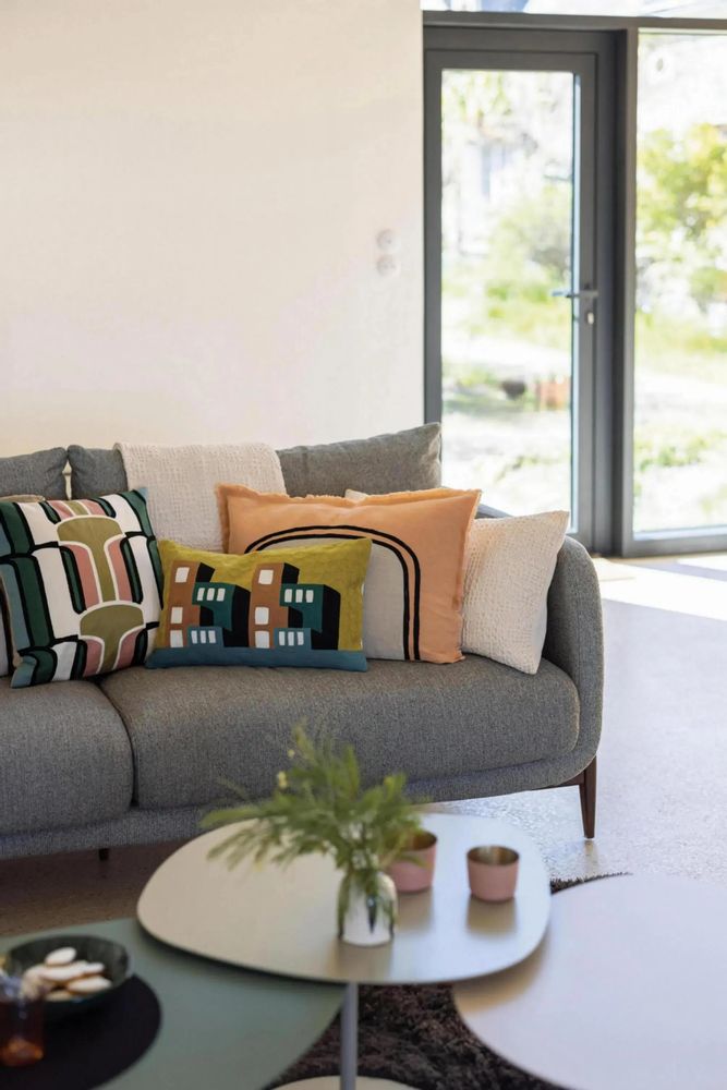 Coussins - Coussin Tana Crème 40 x 65 - MAISON VIVARAISE - SDE VIVARAISE WINKLER