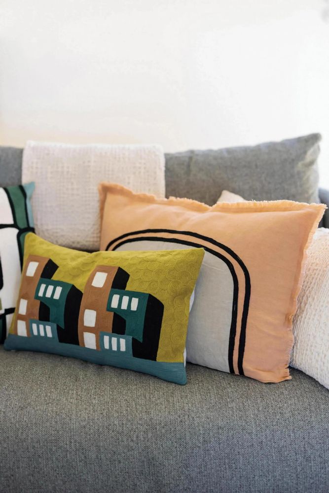 Coussins - Coussin Tana Crème 40 x 65 - MAISON VIVARAISE - SDE VIVARAISE WINKLER