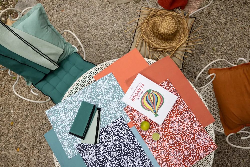 Chairs - Recycled Chair Pad Grace Paon 40 X 40 X 3 - MAISON VIVARAISE - SDE VIVARAISE WINKLER