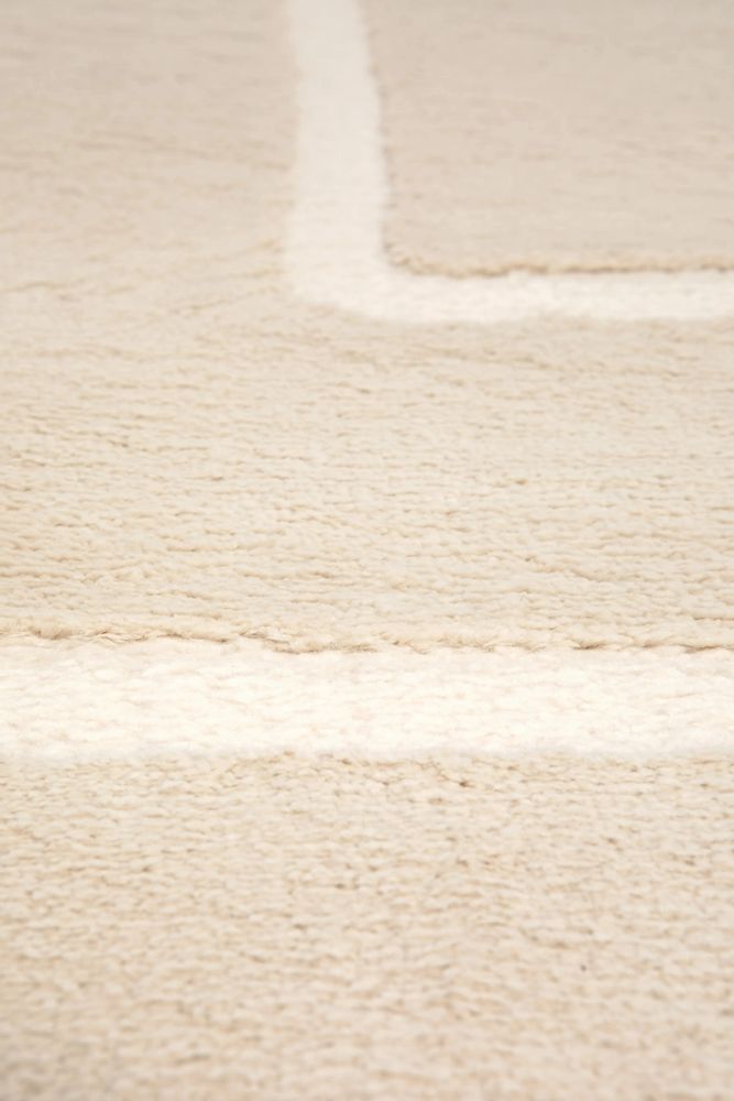 Rugs - Louisa Rug Neige 160 X 230 X 2 - MAISON VIVARAISE - SDE VIVARAISE WINKLER