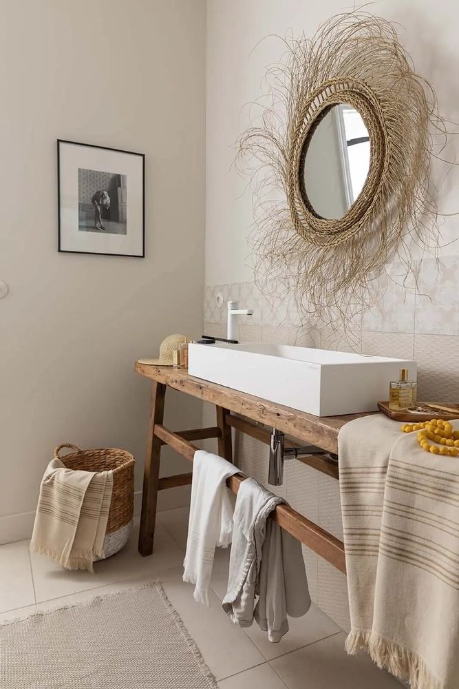 Linge de lit - Drap hammam Cancun Lin 90 x 180 - MAISON VIVARAISE - SDE VIVARAISE WINKLER