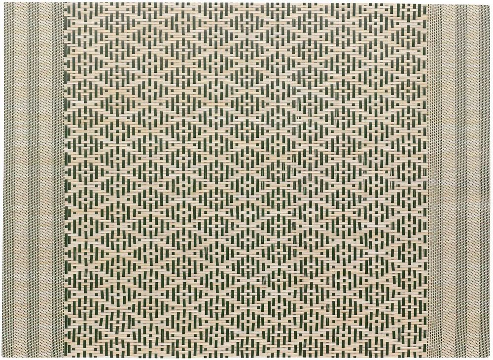 Table cloths - Kadra Placemat Set Vert sapin 33 X 45 - MAISON VIVARAISE - SDE VIVARAISE WINKLER