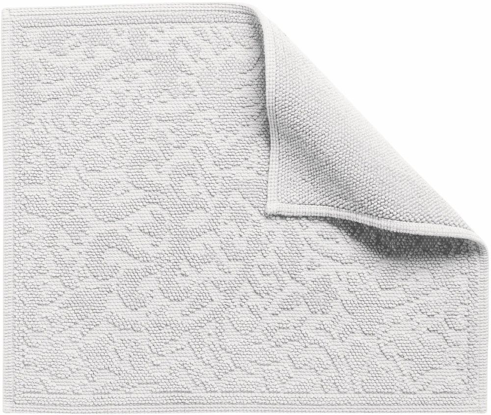 Autres linges de bain - Tapis de bain Gilda Neige 54 x 64 - MAISON VIVARAISE - SDE VIVARAISE WINKLER