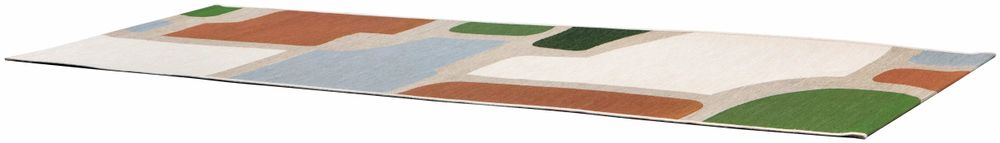 Tapis - Tapis Kairi outdoor Multico 67 x 200 - MAISON VIVARAISE - SDE VIVARAISE WINKLER