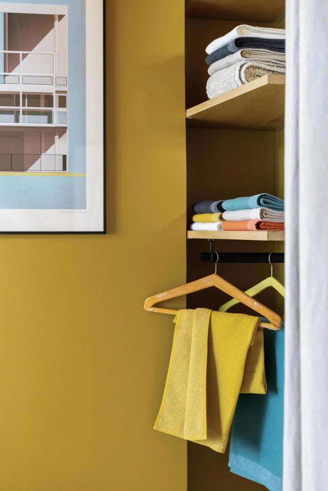 Serviettes de bain - Drap de douche recyclé Abby Naturel 70 x 130 - MAISON VIVARAISE - SDE VIVARAISE WINKLER