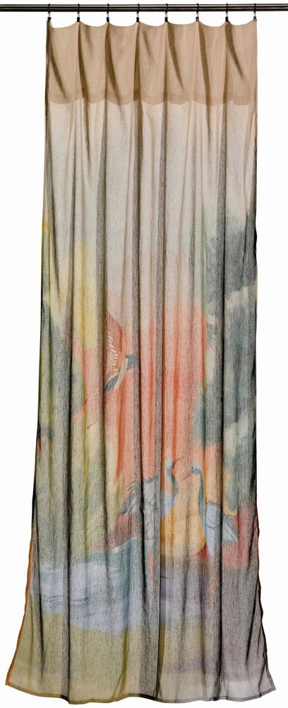 Curtains and window coverings - Zeff Lola Sheer Curtain Pair Multico 140 X 280 - MAISON VIVARAISE - SDE VIVARAISE WINKLER