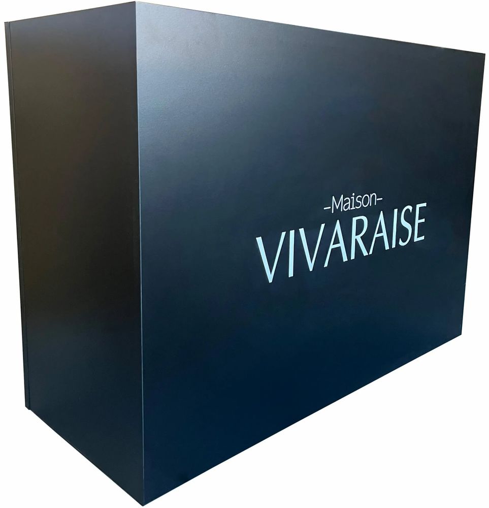 Tapis - Meuble Tapis Noir 45 x 110 x 80 - MAISON VIVARAISE - SDE VIVARAISE WINKLER