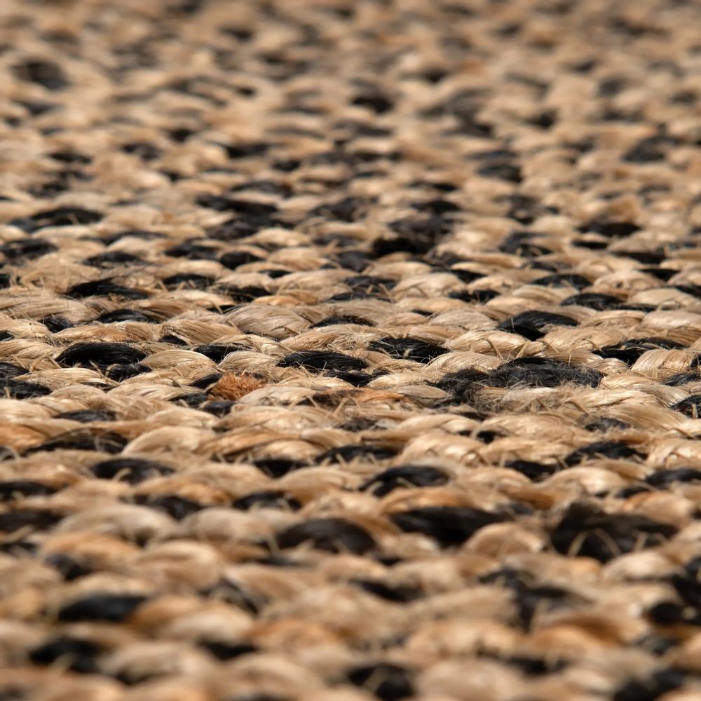 Tapis - Tapis Elliot Carbone diamètre 160 cm - MAISON VIVARAISE - SDE VIVARAISE WINKLER