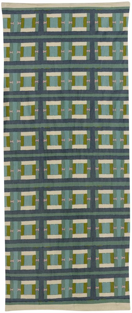 Bed linens - Taho Printed Comforter Vert de gris 85 X 200 - MAISON VIVARAISE - SDE VIVARAISE WINKLER