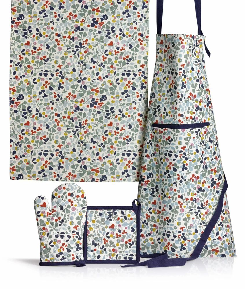 Tabliers de cuisine - Tablier de cuisine recyclé Greta avec poche Multico 72 x 85 - MAISON VIVARAISE - SDE VIVARAISE WINKLER