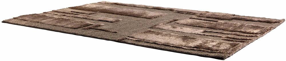 Rugs - Louka Recycled Rug Noisette 160 X 230 X 2 - MAISON VIVARAISE - SDE VIVARAISE WINKLER