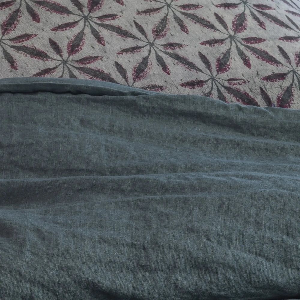 Linge de lit - Drap plat Zeff Prusse 240 x 300 - MAISON VIVARAISE - SDE VIVARAISE WINKLER