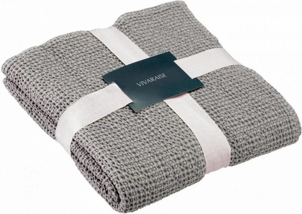 Bed linens - Maia Bed Throw Pétale 180 X 260 - MAISON VIVARAISE - SDE VIVARAISE WINKLER