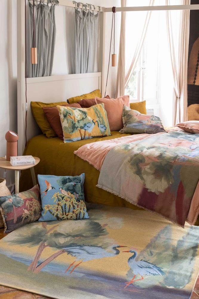 Bed linens - Zeff Duvet Cover Bronze 240 X 220 - MAISON VIVARAISE - SDE VIVARAISE WINKLER