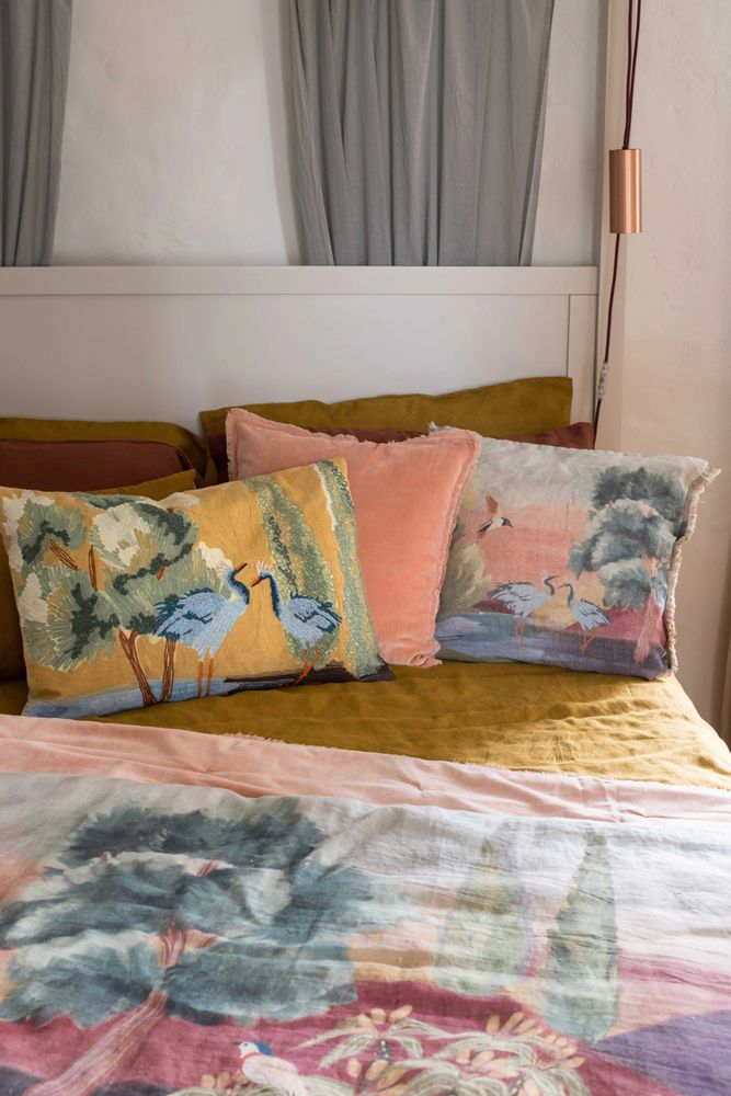 Bed linens - Zeff Duvet Cover Bronze 240 X 220 - MAISON VIVARAISE - SDE VIVARAISE WINKLER