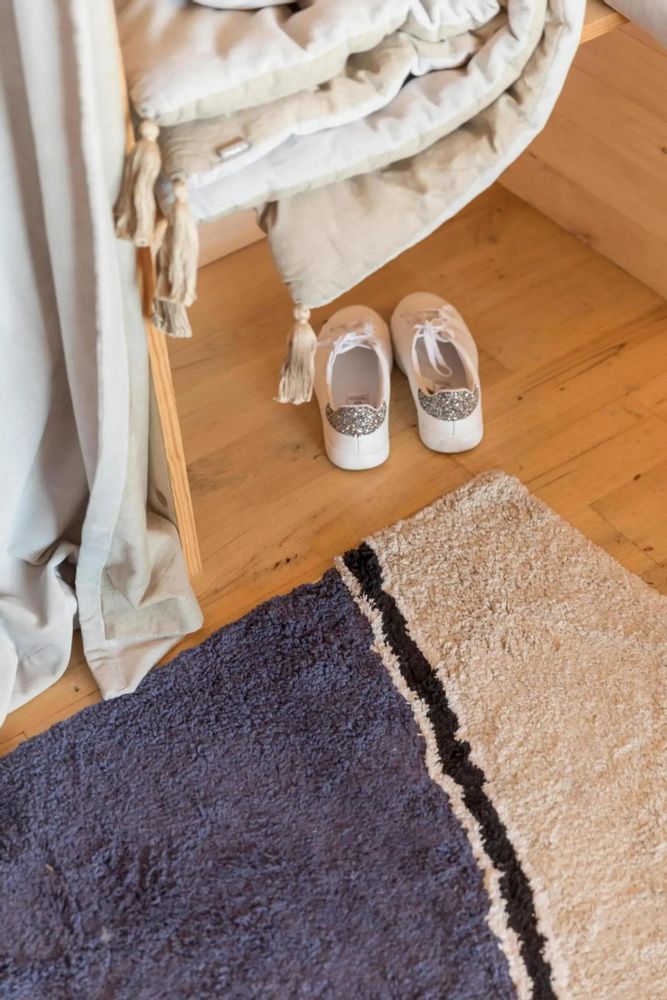 Linge de lit - Edredon pompons Elise Perle 80 x 180 - MAISON VIVARAISE - SDE VIVARAISE WINKLER