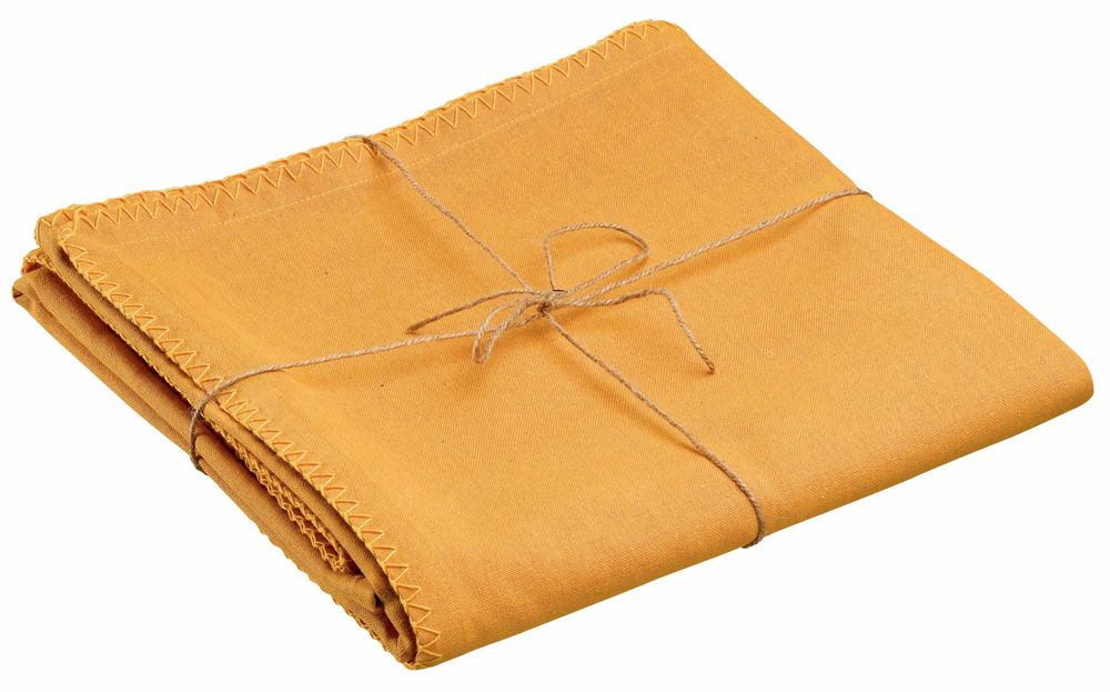 Table cloths - Recycled Tablecloth Delia Tournesol 170 X 300 - MAISON VIVARAISE - SDE VIVARAISE WINKLER