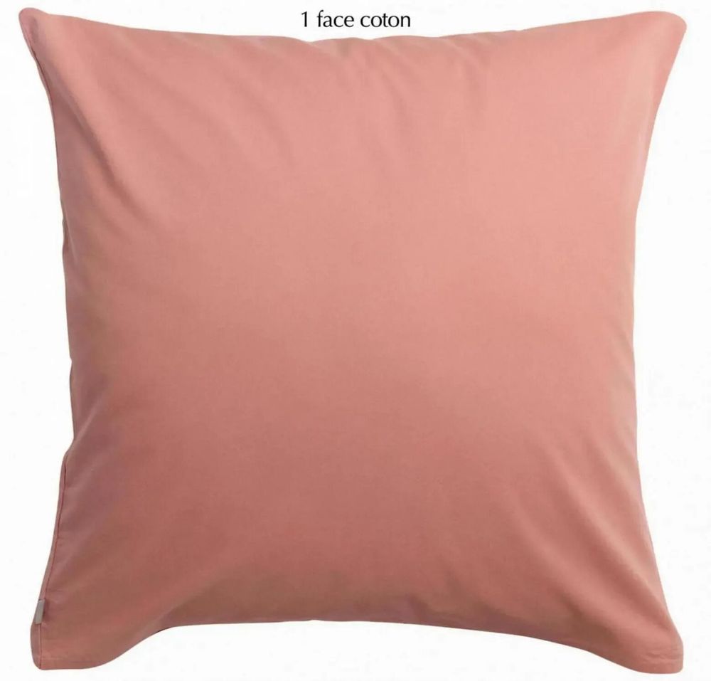 Bed linens - Linco Pillowcase Blush 65 X 65 - MAISON VIVARAISE - SDE VIVARAISE WINKLER