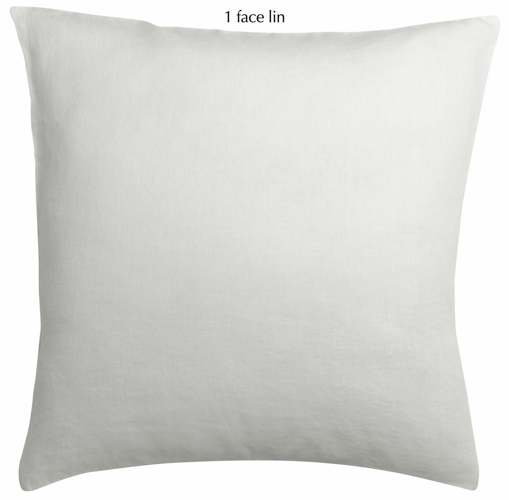 Linge de lit - Taie d'oreiller Linco Blanc 65 x 65 - MAISON VIVARAISE - SDE VIVARAISE WINKLER