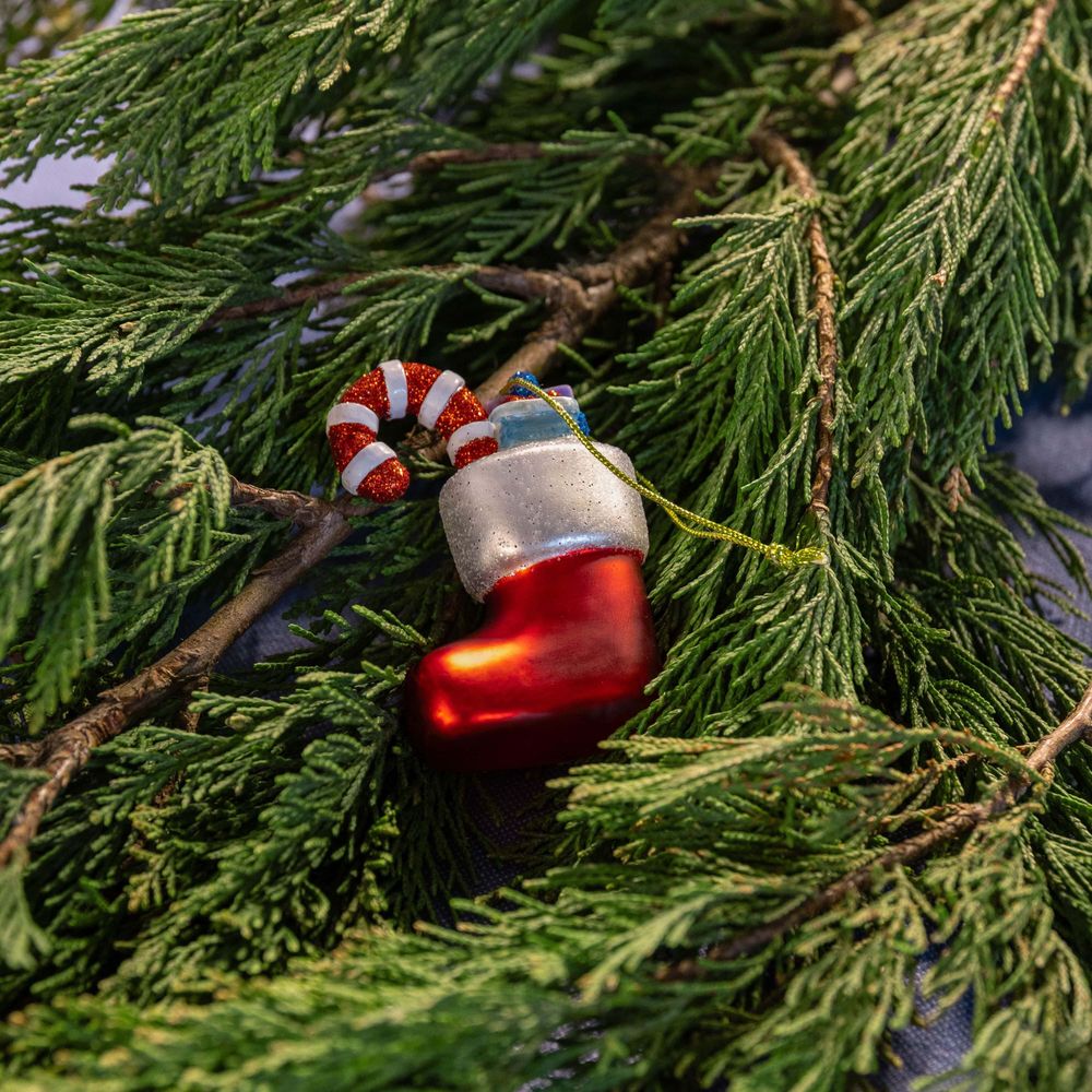 Guirlandes et boules de Noël - Chaussette de Noël décorative - &KLEVERING