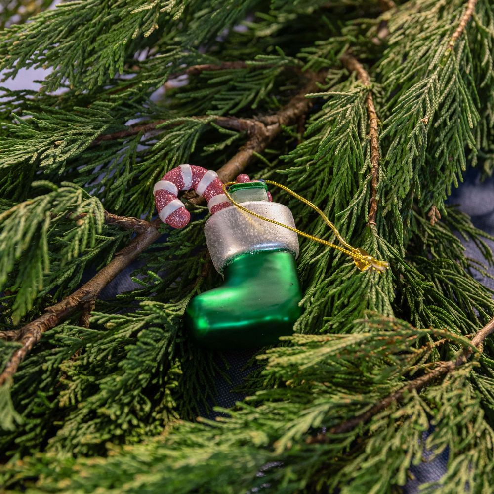 Guirlandes et boules de Noël - Chaussette de Noël décorative - &KLEVERING