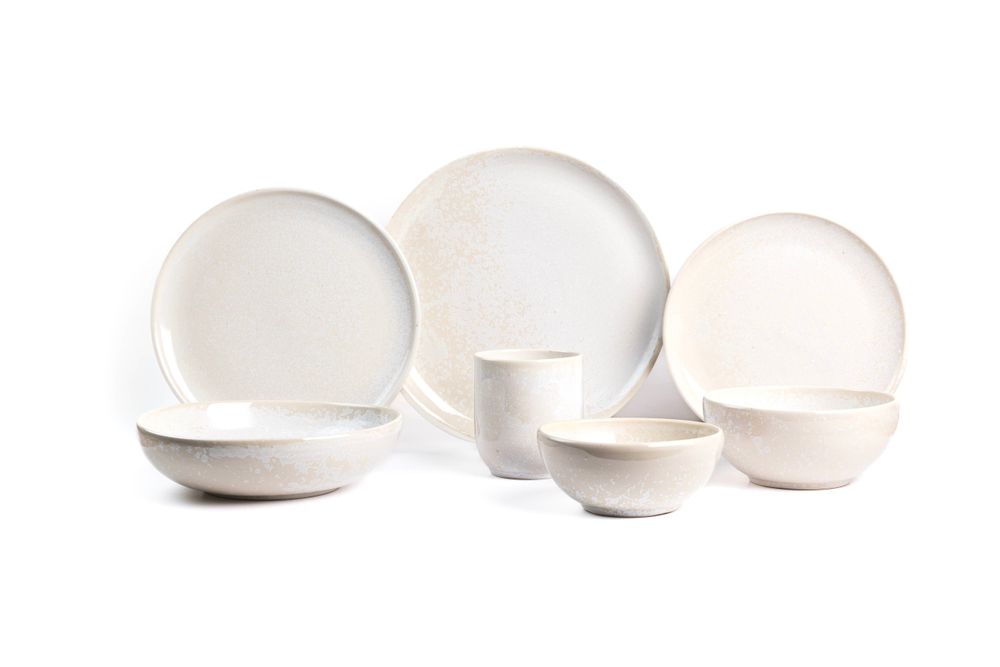 Formal plates - Reflections - MARIA MONASTERIO CERAMIC