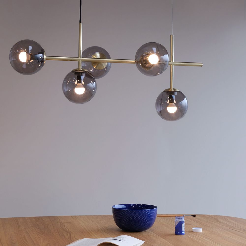 Suspensions - Pendentif de table Como Long en laiton - DYBERG LARSEN