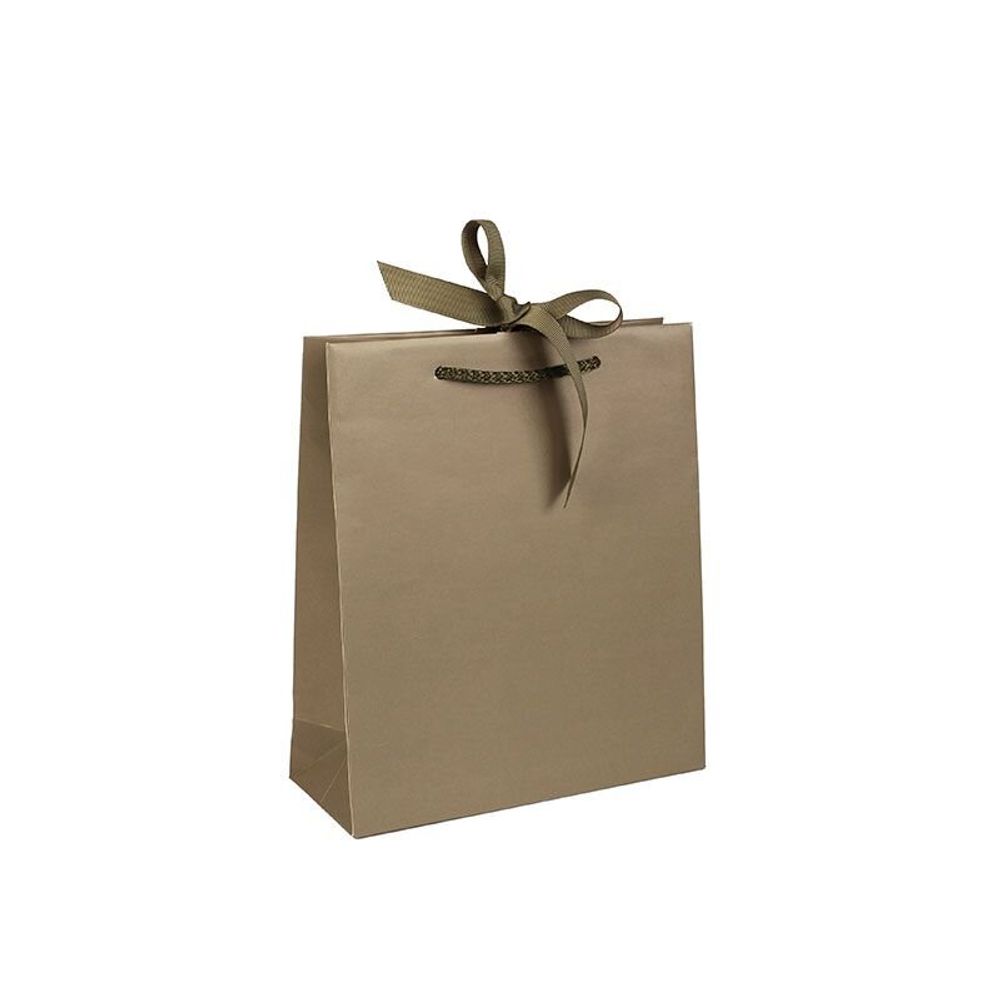 Cadeaux - Sac papier satiné, ruban gros grain - LAVAL 1878