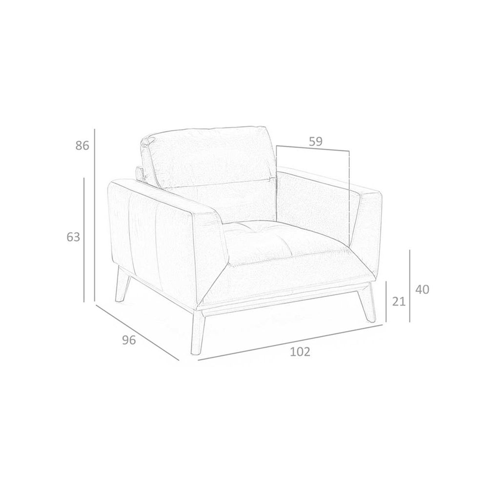 Armchairs - Upholstered buffalo cow leather armchair - ANGEL CERDÁ